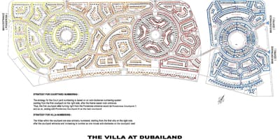 Villa দুবাই অবস্থান মানচিত্র